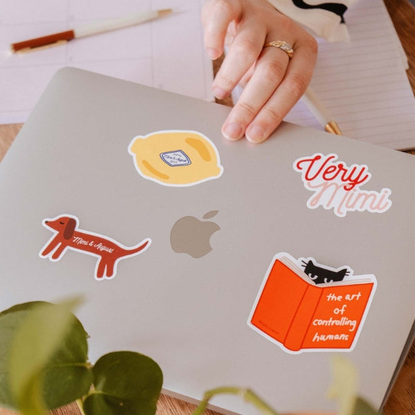 Vinyl Sticker The Art of Controlling Humans | Mimi & August | boogie + birdie