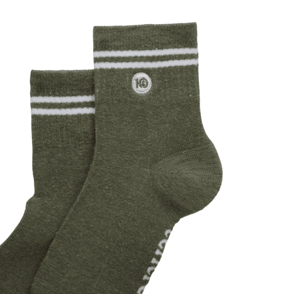 Agave Green + White Juniper Cortes Socks (TAU4294-6257) | tentree | boogie + birdie