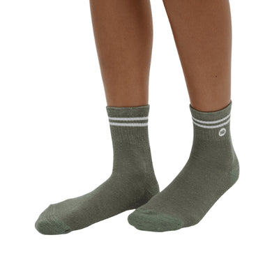 Agave Green + White Juniper Cortes Socks (TAU4294-6257) | tentree | boogie + birdie