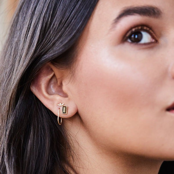 Gold Courtney Stud Trio Earrings | Scout | boogie + birdie