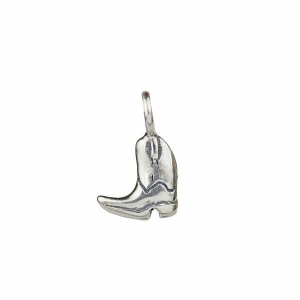 Silver Cowboy Boot Charm | Marmalade | boogie + birdie
