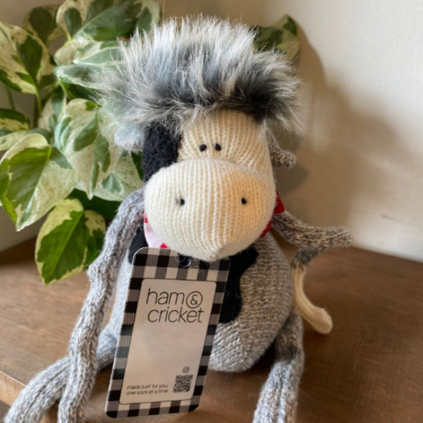 Cow Sock Animal | Ham & Cricket | boogie + birdie