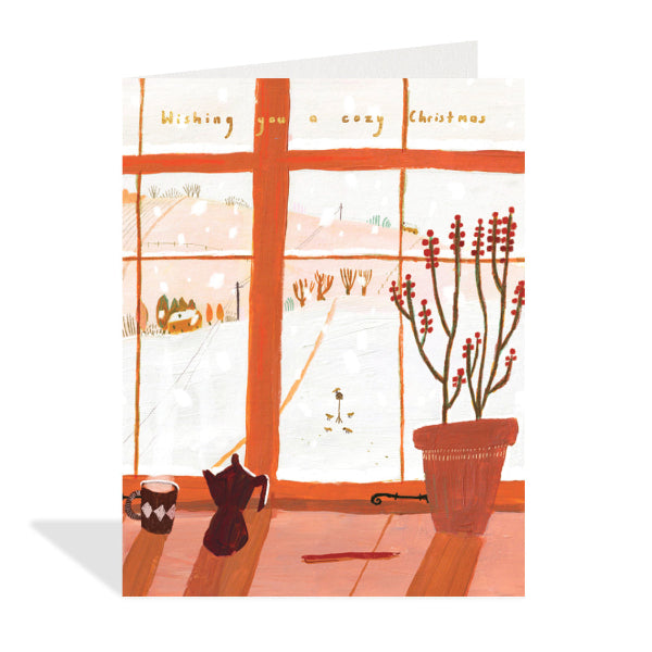 Cozy Christmas Christmas Card | Half-Penny Postage | boogie + birdie

