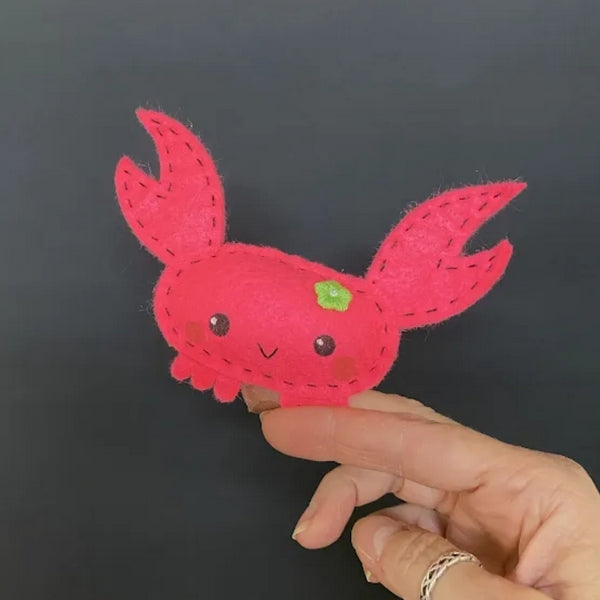 Crab Catnip Toy | Puddin Paws | boogie + birdie