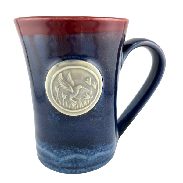 Cranberry Medallion Dragonfly Mug | Pavlo Pottery | boogie + birdie