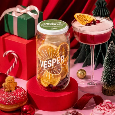 Cranberry Whiskey Sour Cocktail Infuser Mix | Vesper | boogie + birdie