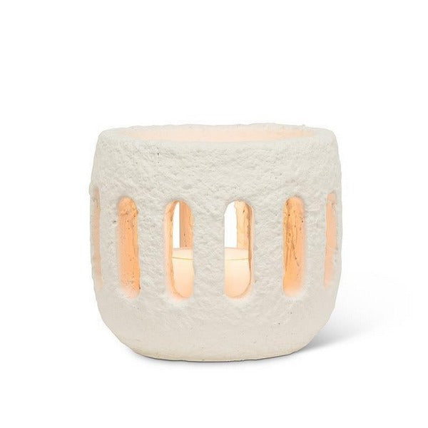 Cream Candle Holder | Holiday Decor | boogie + birdie