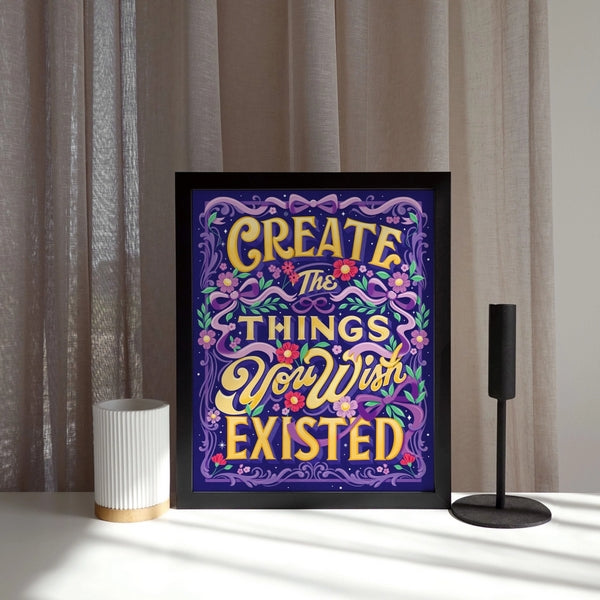 Create All the Things Art Print 8x10 | To & Fro Gifts | boogie + birdie
