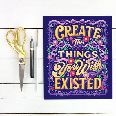Create All the Things Art Print 8x10 | To & Fro Gifts | boogie + birdie