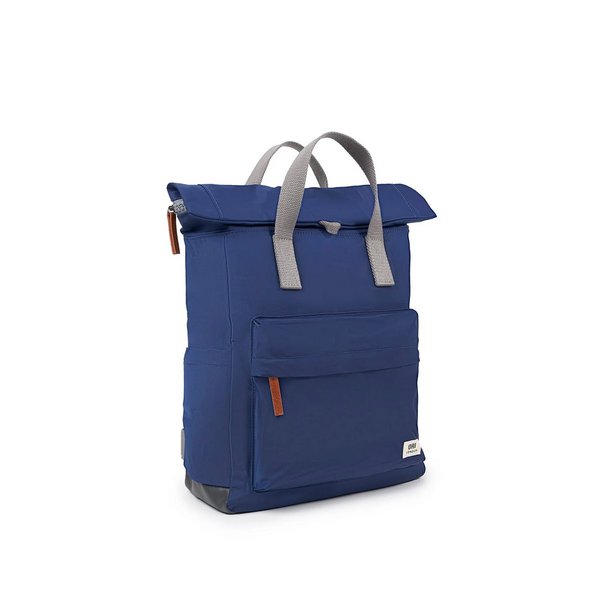 Crisp Blue Canfield Roll Top Backpack | Ori London | boogie + birdie