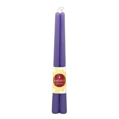 Spring Crocus Beeswax Taper Candles
