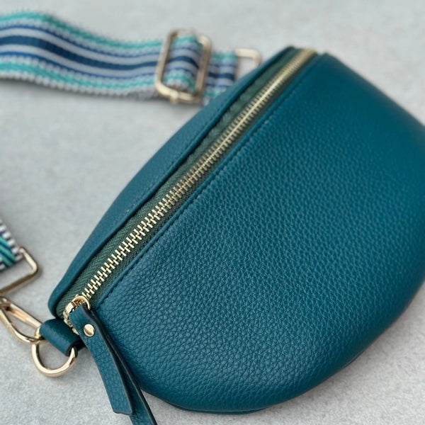 Teal Crossbody Bag | Justine Brooks | boogie + birdie