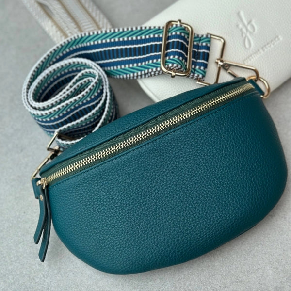 Teal Crossbody Bag | Justine Brooks | boogie + birdie