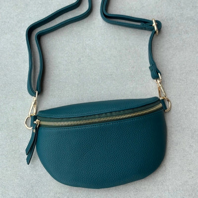 Teal Crossbody Bag | Justine Brooks | boogie + birdie
