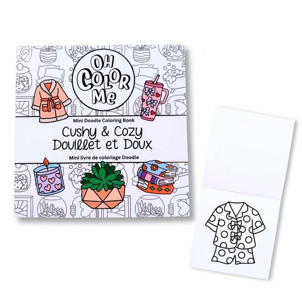 Cushy & Cosy Mini Colouring Book | Oh Color Me | boogie + birdie