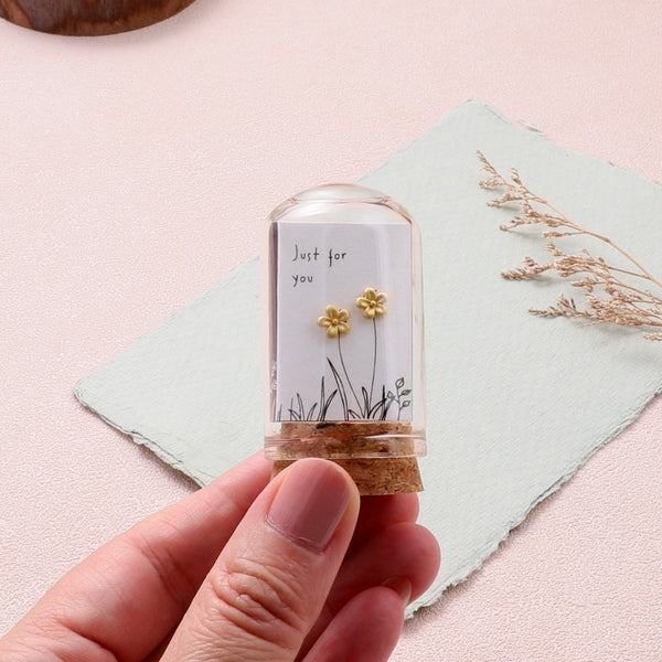 Gold Just For You Cutie Stud Earrings | Attic Creations | boogie + birdie
