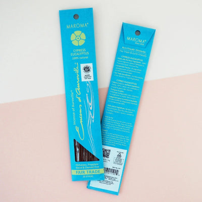 Cypress Eucalyptus Incense | Maroma | boogie + birdie