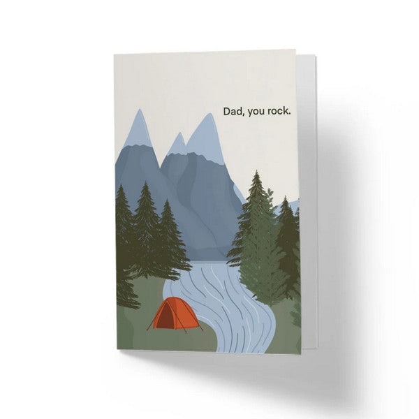 Dad You Rock Father's Day Card | ritual & fern | boogie + birdie

