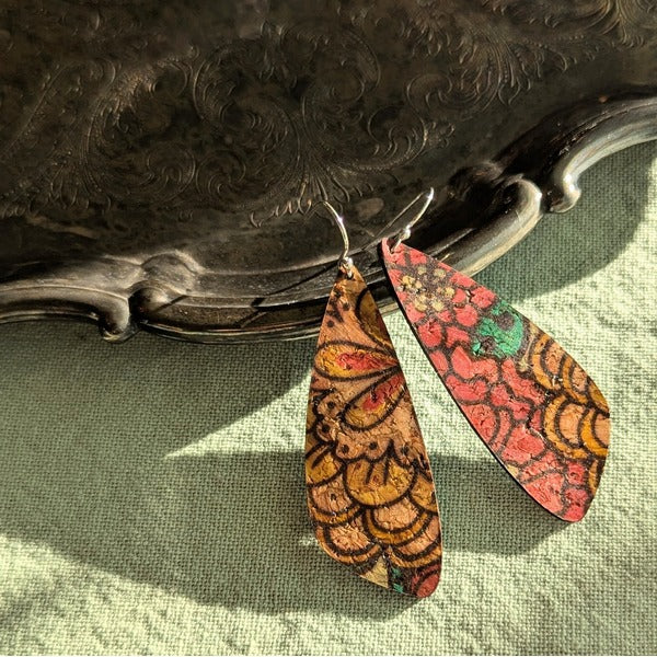 Dahlia Small Wing Earrings | Hello Lovely | boogie + birdie