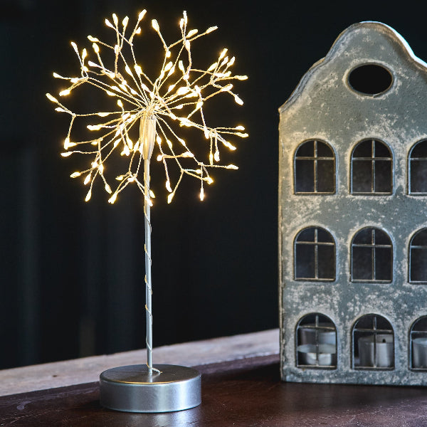 Silver Dandelion Table Lamp | Home Decor | boogie + birdie