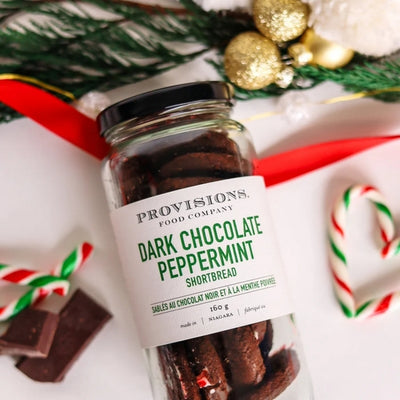Chocolate Peppermint Shortbread | Provisions Food Company | boogie + birdie
