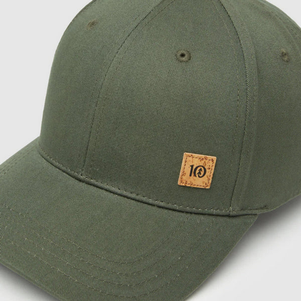 Deep Olive Cork Icon Elevation Hat | tentree | boogie + birdie