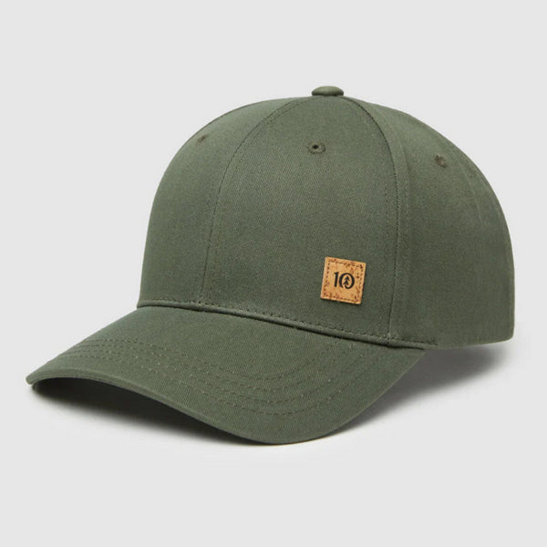 Deep Olive Cork Icon Elevation Hat | tentree | boogie + birdie