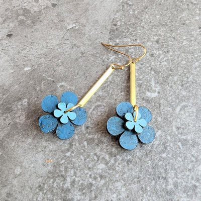 Deep Teal Jasmine Drop Earrings | Hello Lovely | boogie + birdie