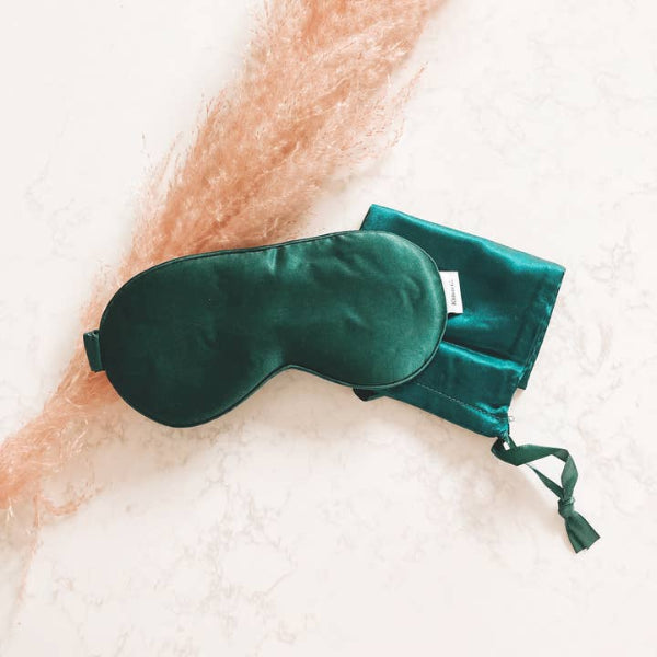 Teal Silk Eye Mask | Kitten Claws Clips | boogie + birdie