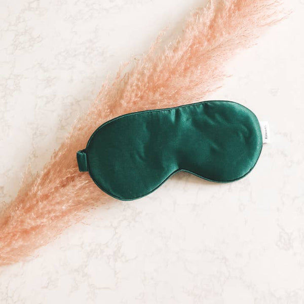 Teal Silk Eye Mask | Kitten Claws Clips | boogie + birdie