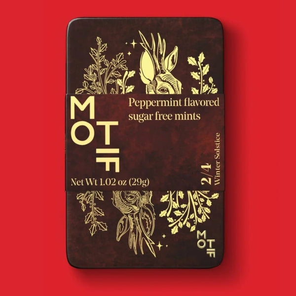 Deer Winter Solstice Vegan Peppermints  | Motif | boogie + birdie