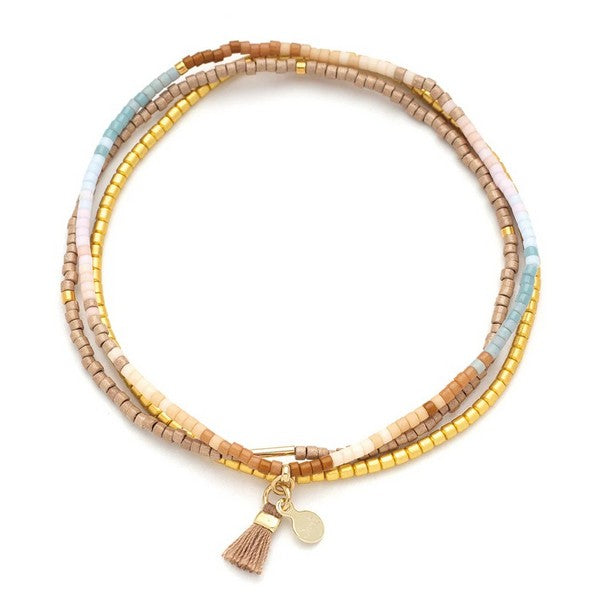 Chromacolour Bracelets Trio Desert/Gold