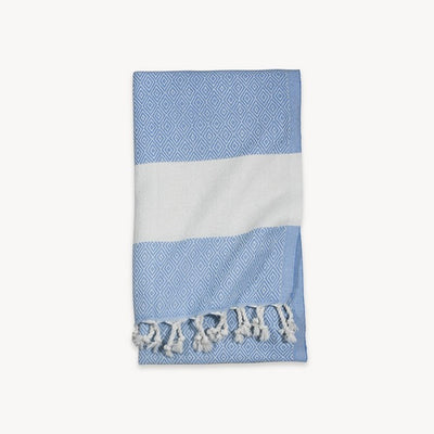 Diamond Blue Jean Turkish Towel | Pokoloko | boogie + birdie