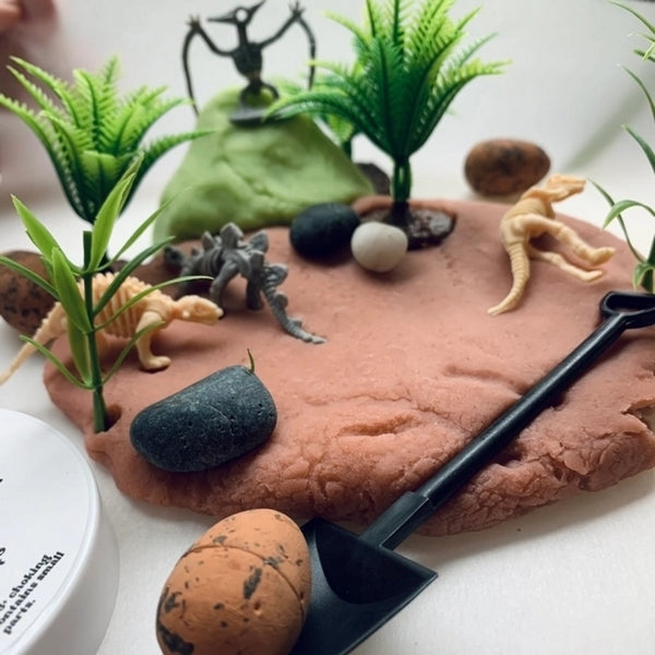 Dinosaur Dig Play Dough Kit | HEY Dough | boogie + birdie