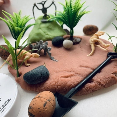 Dinosaur Dig Play Dough Kit | HEY Dough | boogie + birdie