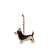 Basset Hound with Hat Resin Ornament
