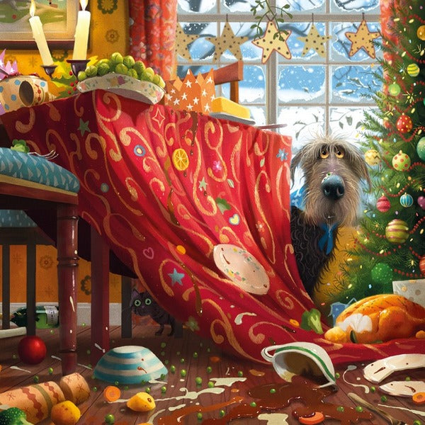 Dog Boxed Christmas Cards  | 10 Cards - 2 Designs | Art File | boogie + birdie
