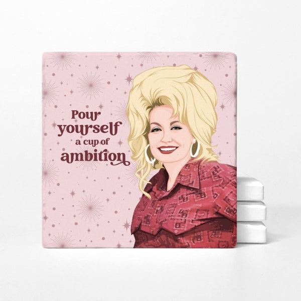 Cup of Ambition Dolly Coaster | Versatile | boogie + birdie