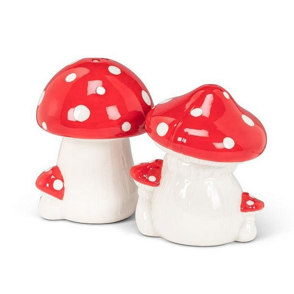 Mushroom Salt & Pepper Shakers (27-KITSCH-216) | Kitchen | boogie + birdie