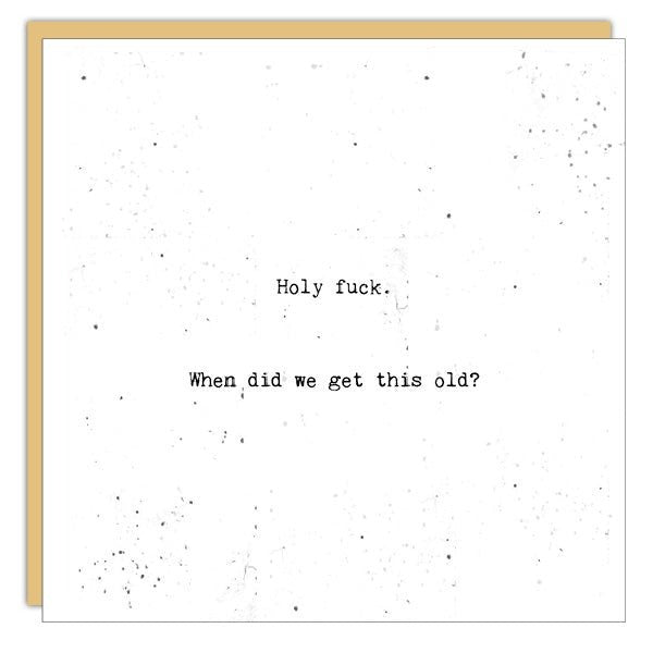 This Old? Card | Cedar Mountain | boogie + birdie