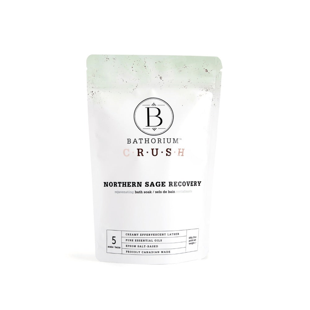Northern Sage Recovery Crush Bath Soak 600g | Bathorium | boogie + birdie