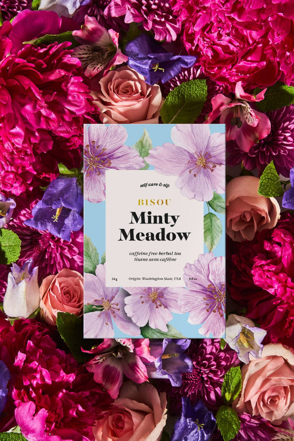 Minty Meadow Herbal Tea Sachets (TBSBOX-24) | Bisou | boogie + birdie