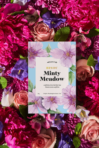 Minty Meadow Herbal Tea Sachets (TBSBOX-24) | Bisou | boogie + birdie