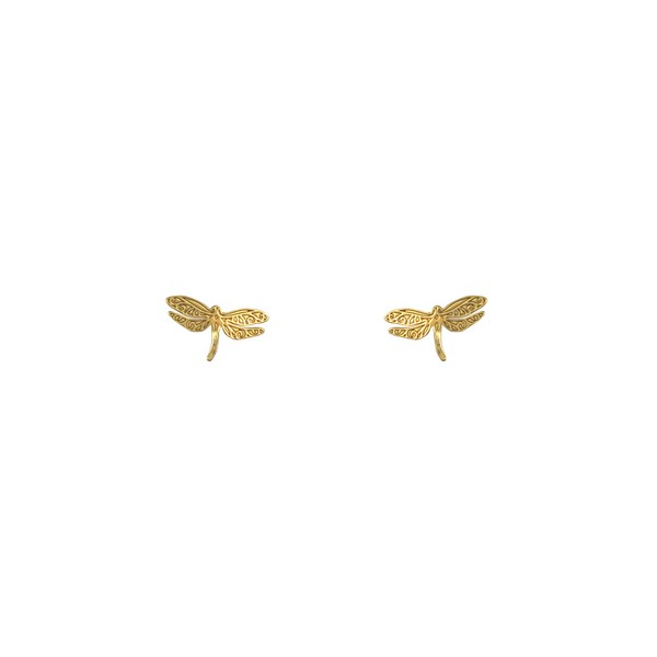 Gold Dragonfly Studs | Lost & Faune | boogie + birdie