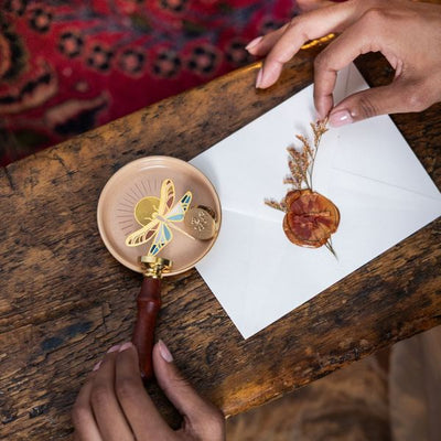 Dragonfly Terracotta Dish with Stud Earrings Set | Scout | boogie + birdie