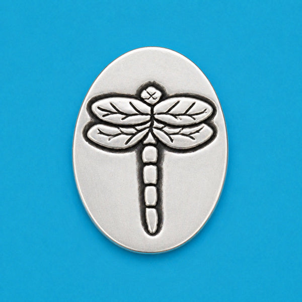 Pewter Dragonfly/Imagine Token | Basic Spirit | boogie + birdie