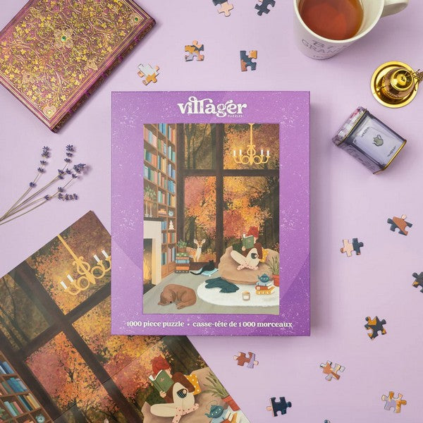 Dream Library 1000 Piece Puzzle | Villager Puzzles | boogie + birdie