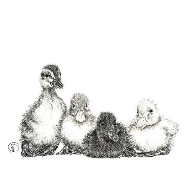 Ducklings 8x10 Print | Le Nid Atelier | boogie + birdie