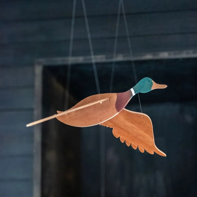 Wooden Duck Mobile | Cedar Mountain | boogie + birdie