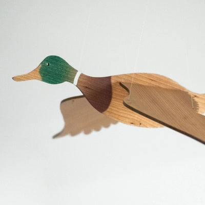 Wooden Duck Mobile | Cedar Mountain | boogie + birdie